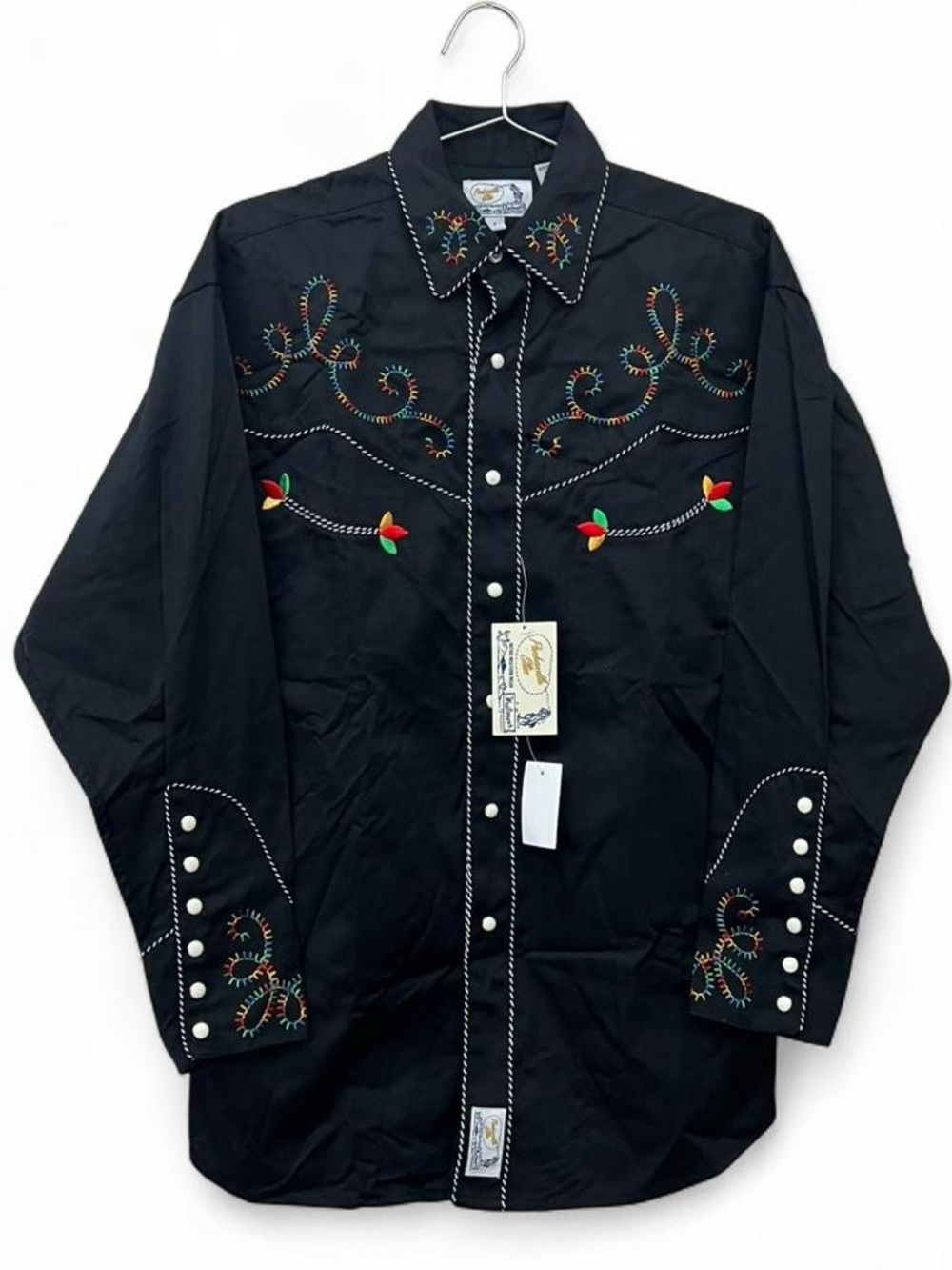 Mens Vintage Panhandle Slim Western Shirt size Small